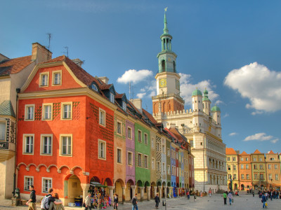 Poznan, Poland, Old Market Town Square